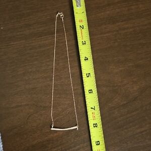 Elegant Gold Bar Necklace